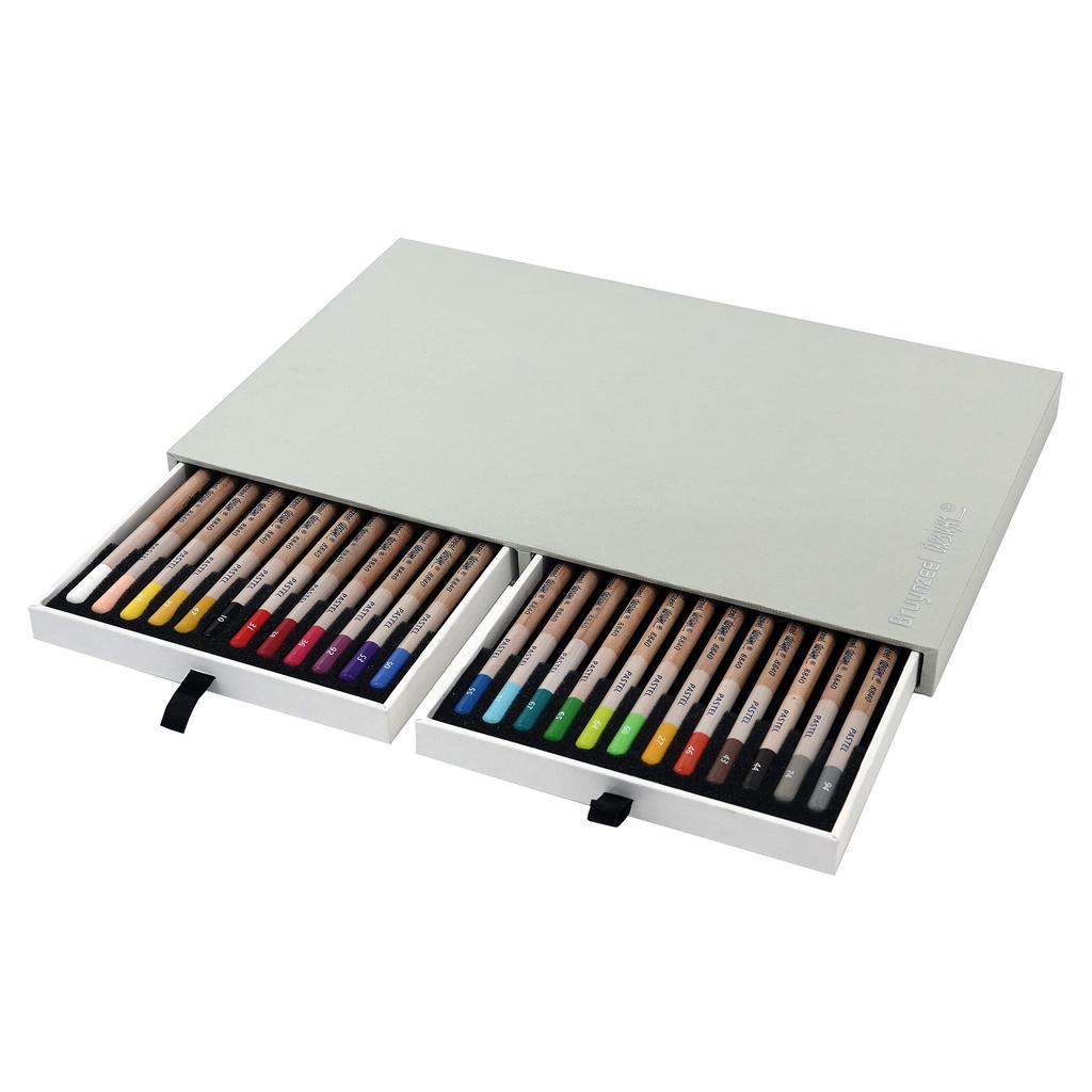 Blanziel Design Pastel Pencils, 24 Colors