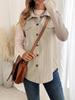 Women's Casual Lapel Solid Color Single-Breasted Vest for Commuting Fashion