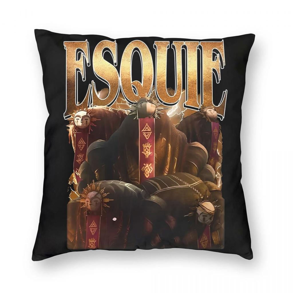 Clair Obscur Expedition 33 Girl In Sci Fi Pillowcase Soft Polyester Cushion Cover Decor Pillow Case Cover Home Wholesale 40X40cm