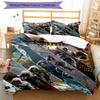 3Pcs Custom Name Assassin'S Bedding Set Duvet Cover Closure Includes 1Duvet Cover 2Pillowcases Soft And Comfortable For All Seasons