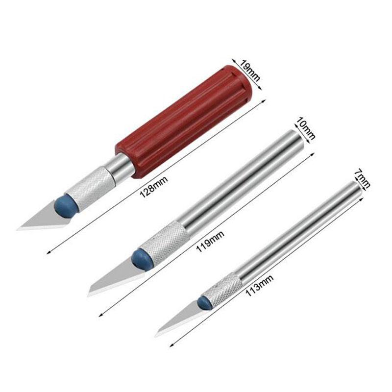 13 In1 Metal Carving Knife Pen Style Art Seal Cutting Manual Combination Paper Cuttings Non-Slip Gadget DIY Precision Repair Tool