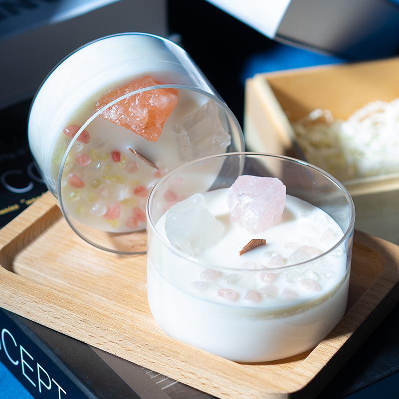 Aromatherapy Companion Lover Gift Box Candle Cup Home Colorful Soy Wax Bedroom Handmade Deodorizing Scented Candle