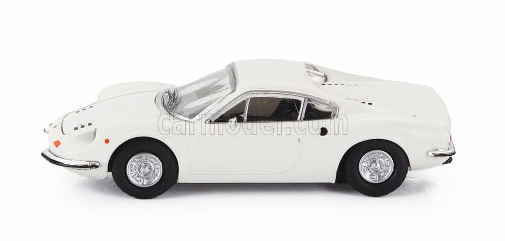 PCX87 Ferrari Dino 246 GT White Dino 246 GT Diecast Car HO Scale 1/87