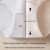 Female Spring and Autumn Cotton 7A Antibacterial Extension Crotch High Waist Abdominal Breathable No Trace Briefs