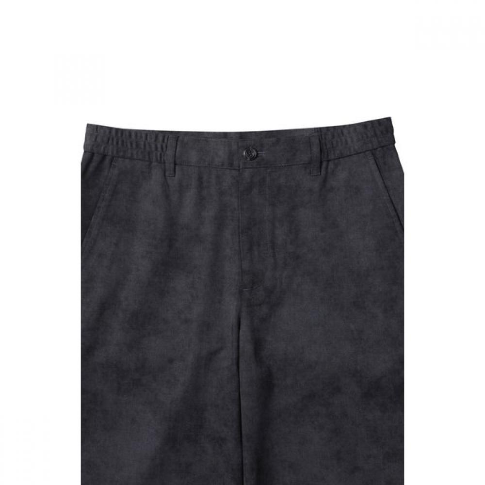 Customellow Black Straight Fit Cotton Pants Cwpas25122bkx