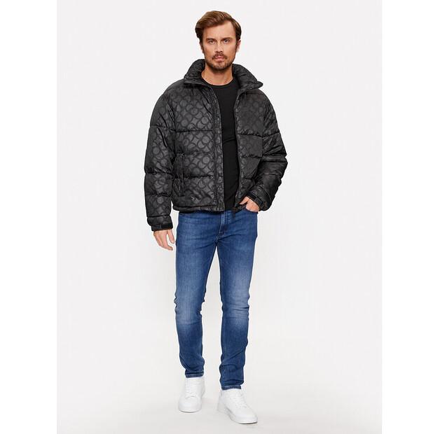 Winter Jacket Trussardi 52S00944, Black, Standard Fit