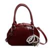 Borse da Donna in Pelle Verniciata Nuova Moda Versatili Borse a Spalla Designer di Marca da Donna Lusso Cerniera Borse da Pendolarismo