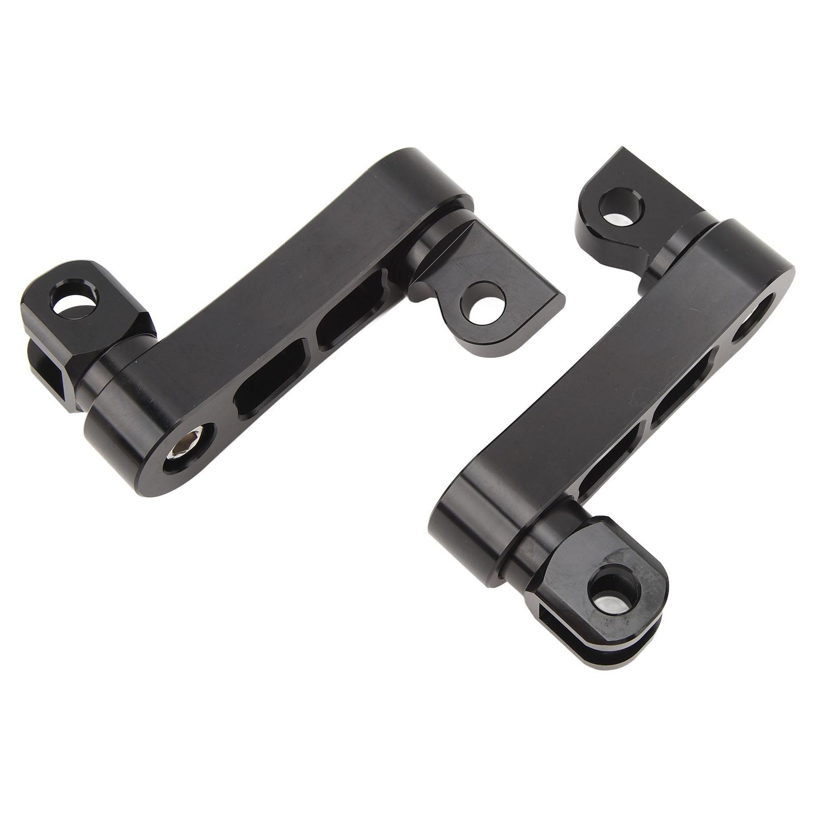 Motorcycle Foot Peg Highway Bracket 360 degrees    Rugged Foot Peg Extension Bracket