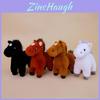 Plush Horse Toy With Short Plush Material For Kids Gift And Animal Collecting