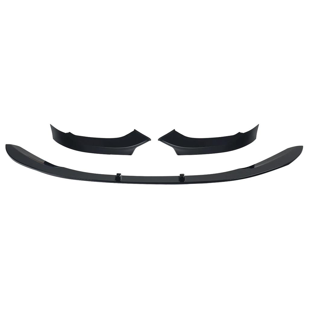 Front Bumper Lip Spoiler For BMW F20 F21 118i 120d 120i M135i M140i M Sport 2015-2019 4Pcs Car Diffuser Splitter Body KitCover QCYZR1