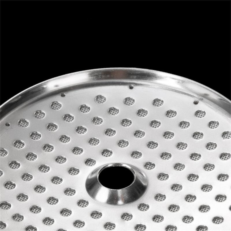 Coffee Machine Dispersion Plate Shower Screen Even Extraction Heat Resistant Stainless Steel with Secure Gasket Design