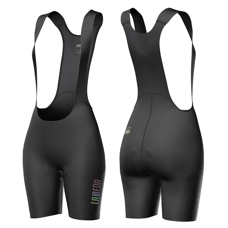 LAMEDA Pro Summer Cycling Shorts Women's Cycling Bib Shorts 3D Sponge Padded ShockShock Absorbing Road Bike Pants Cycling Pants