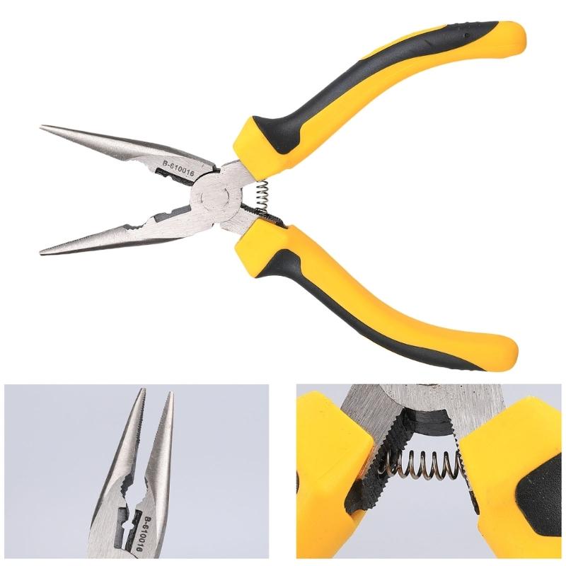 Needle Nose Pliers Metal Fiber Optical Cable Tool With Anti Slip Handle For Precise Work In Tight Spaces