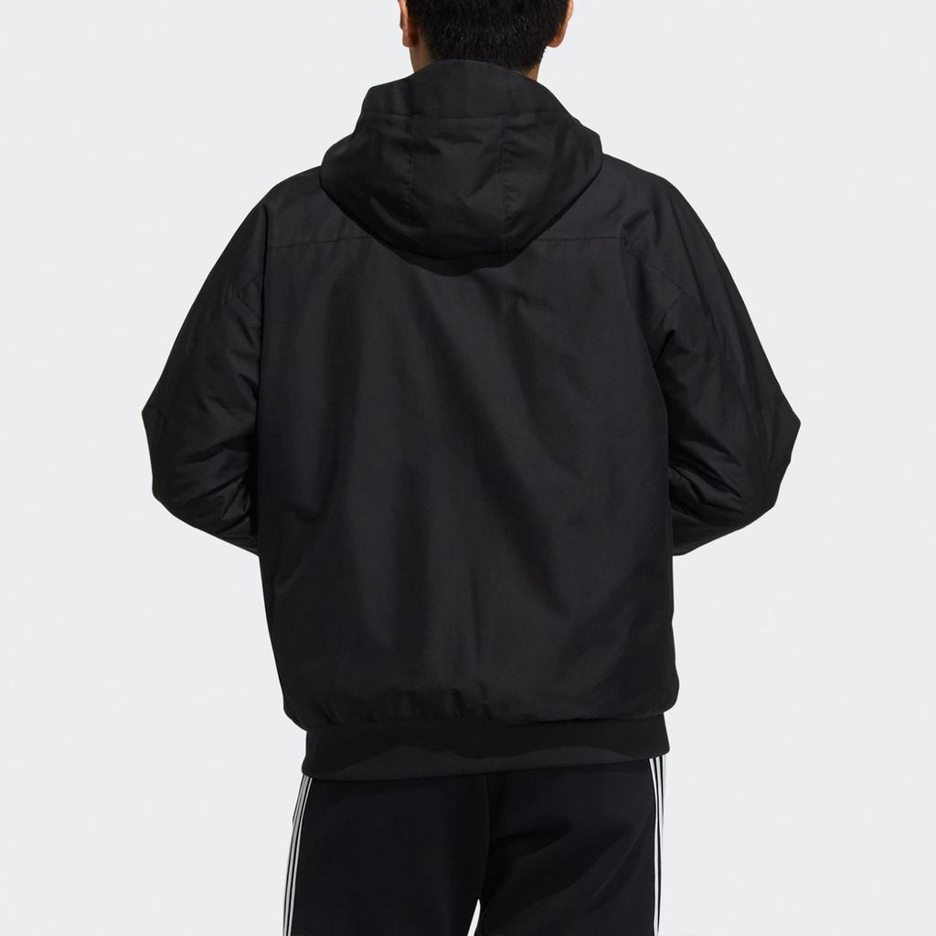 adidas Giacca Utility con Tasche Grandi e Cappuccio Uomo Capispalla Nero HD0355