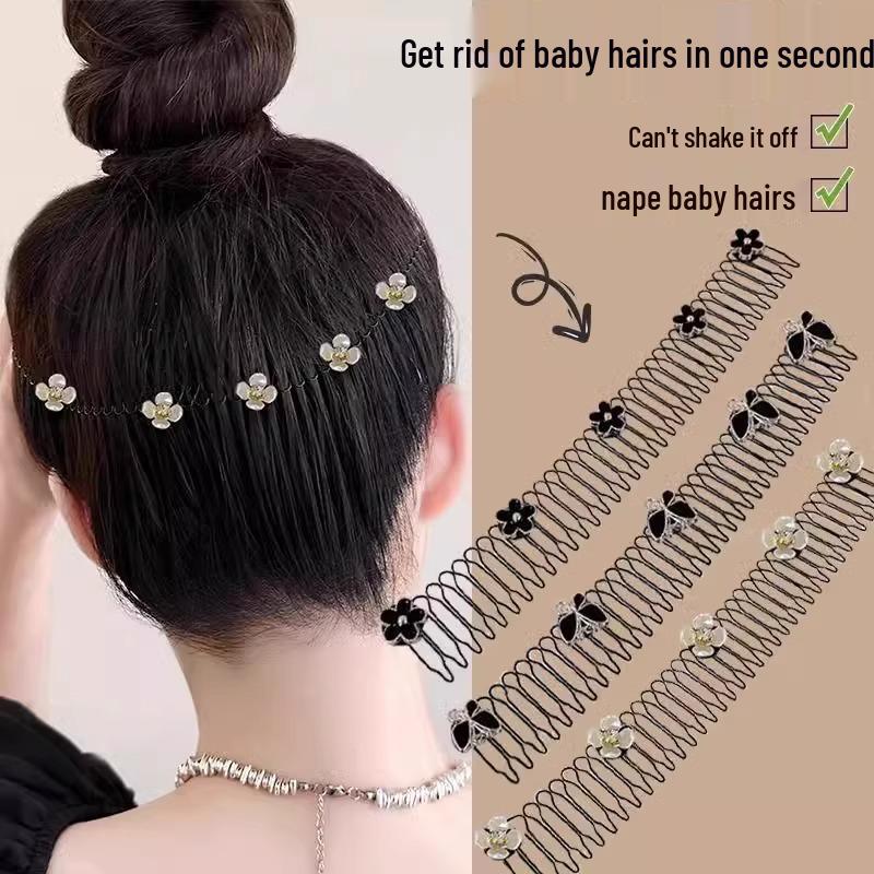 Newcomer Benefit: Camellia Baby Hair Finisher - Adult Hair Comb & Headband