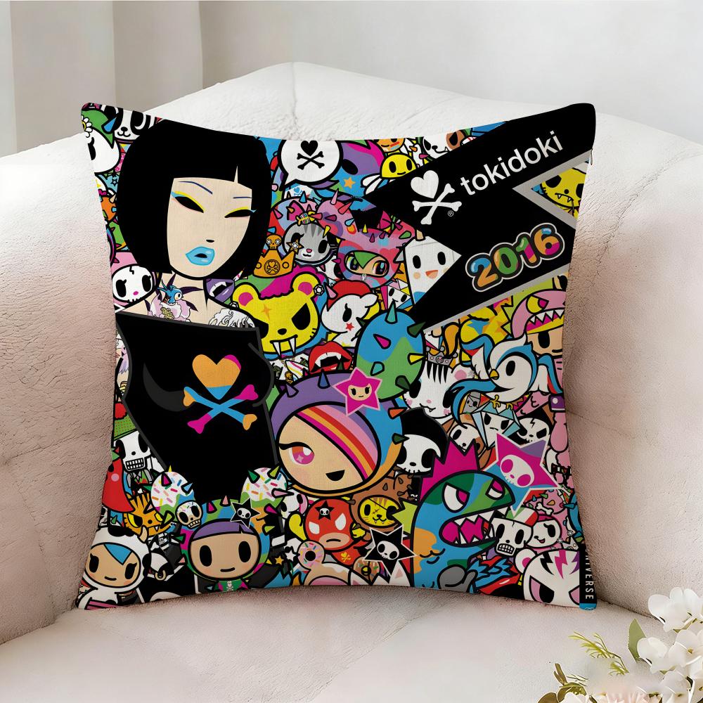 T-Tokidokis Brand Pillow Case Pillowcase, Double-Sided Printed, Sofa Cushion, Bedroom Headboard Pillow