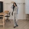New ArrivalS Open Run Manhattan Print Round Neck Tone Down Spring Men S SweatShi