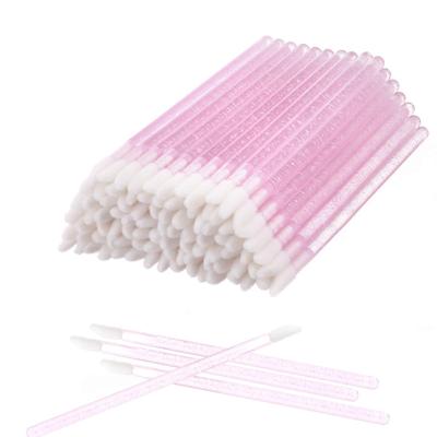 50/100 Pcs Disposable Crystal Lip Brushes Make Up Lip Brushes Lipstick Lip Gloss Wands Eyeshadow Brushes Applicator Tool Makeup Beauty Tool Kits