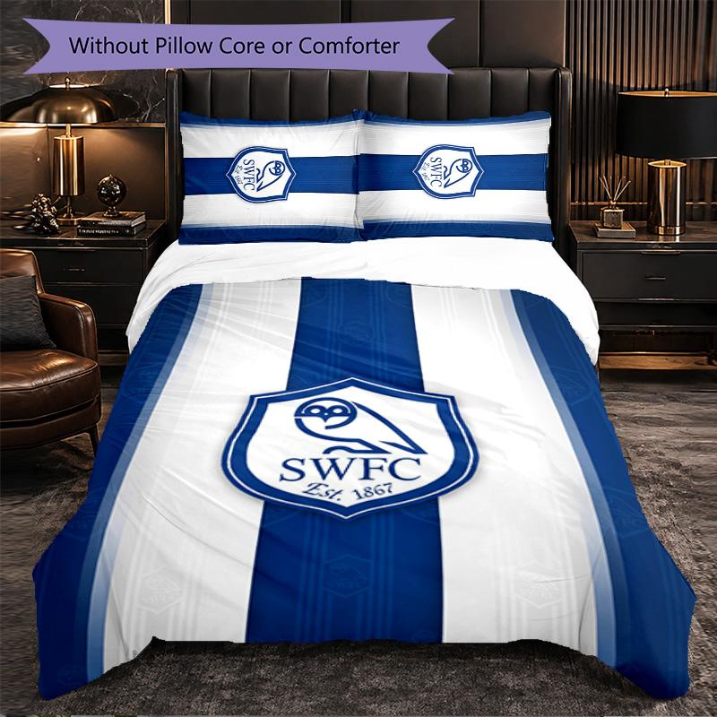 Sheffield Wednesday Tēmas Gultasveļas Komplekts 3
