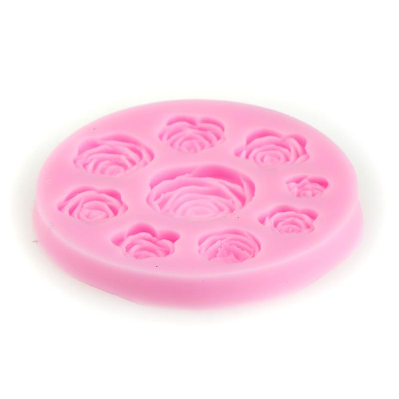 1Pc Flower Silicone Mold Fondant Mold Cake Decorating Tools Chocolate Mold