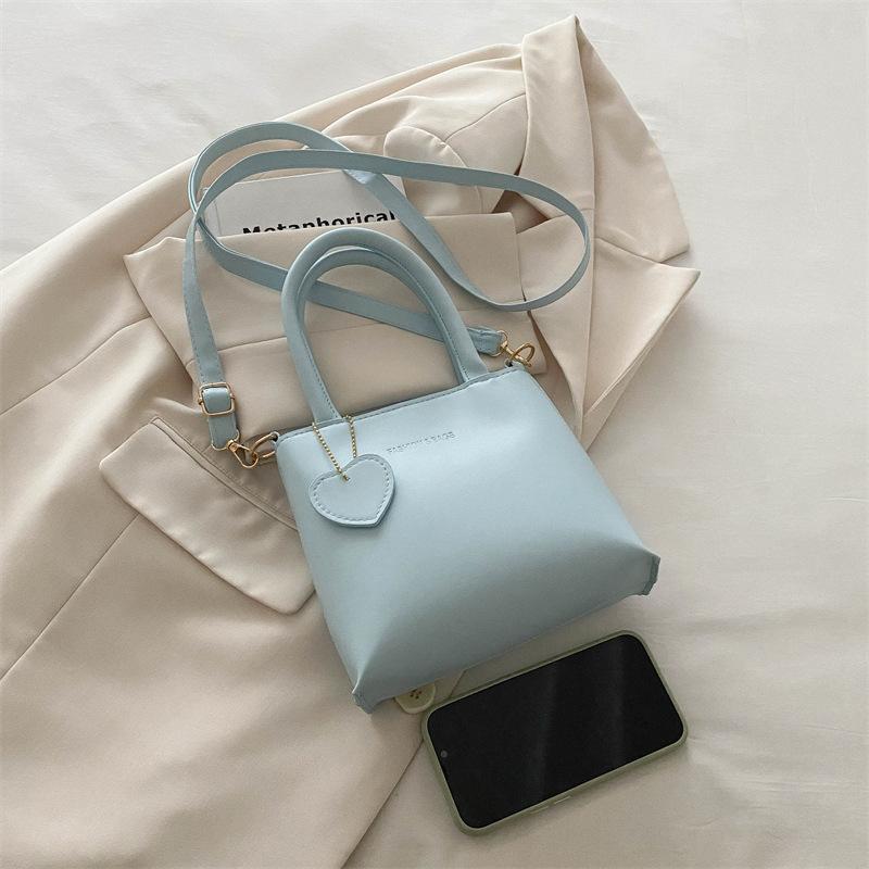 Premium Sense Niche Bag Women's 2025 New Trendy Fashion Versatile Shoulder Messenger Bag Portable Bucket Bag