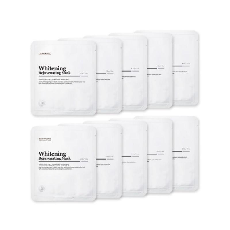 

[DERMALINE] Whitening Rejuvenating Mask Sheet Set (10 sheets) Mask (10 sheets)