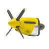 Car Air Outlet Clip Diffuser Accent with Aircraft Inspired Shape, Replaceable Scent Tablet Shell for Cabin Styling