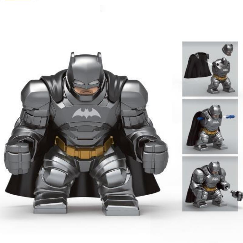 Blind Box Mini Bouwstenen X654 Figuren Grote Goblin Spiderman Iron Man Venom Kapitein Hawk Deadpool Pantser Kerstcadeaus Speelgoed