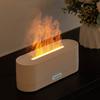 RGB Flame Flame Air Humidifier 160mL Capacity Ultrasonic Mist Maker Essential Oil Diffuser  Bedroom