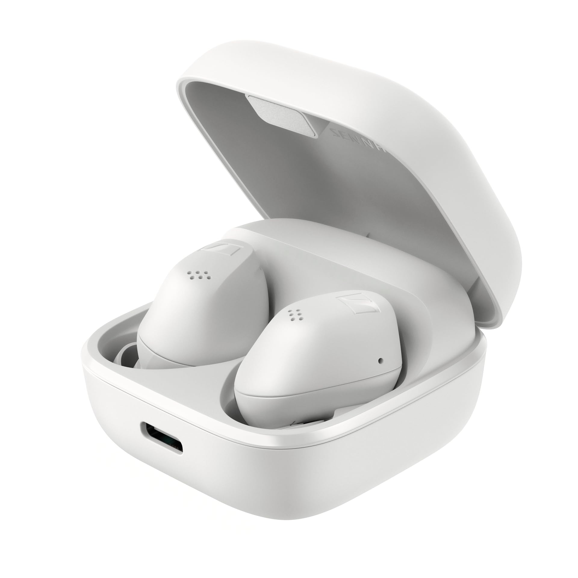 

Sennheiser ACCENTUM True Wireless Earphones Sound Set White SUMMER Gold Hybrid Noise Ambient Sound Bluetooth Pocket Wireless Charging + Burn-in білий