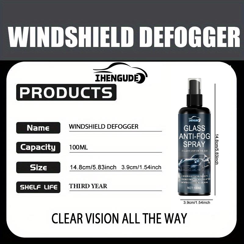 Anti-Fog Coating - Innovative Formula Creates an Invisible Barrier, Rainproof and Waterproof Spray, Resists Rain and Water Stains, Ensures