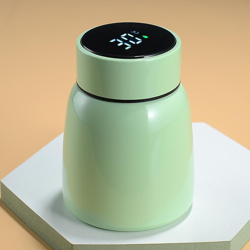 300ml Nerezový Termohrnek s Chytrým LED Displejem Teploty Láhev na Vodu Vakuové Termosky Izolovaný Hrnek Hrnček na Kávu na Čaj Mléko