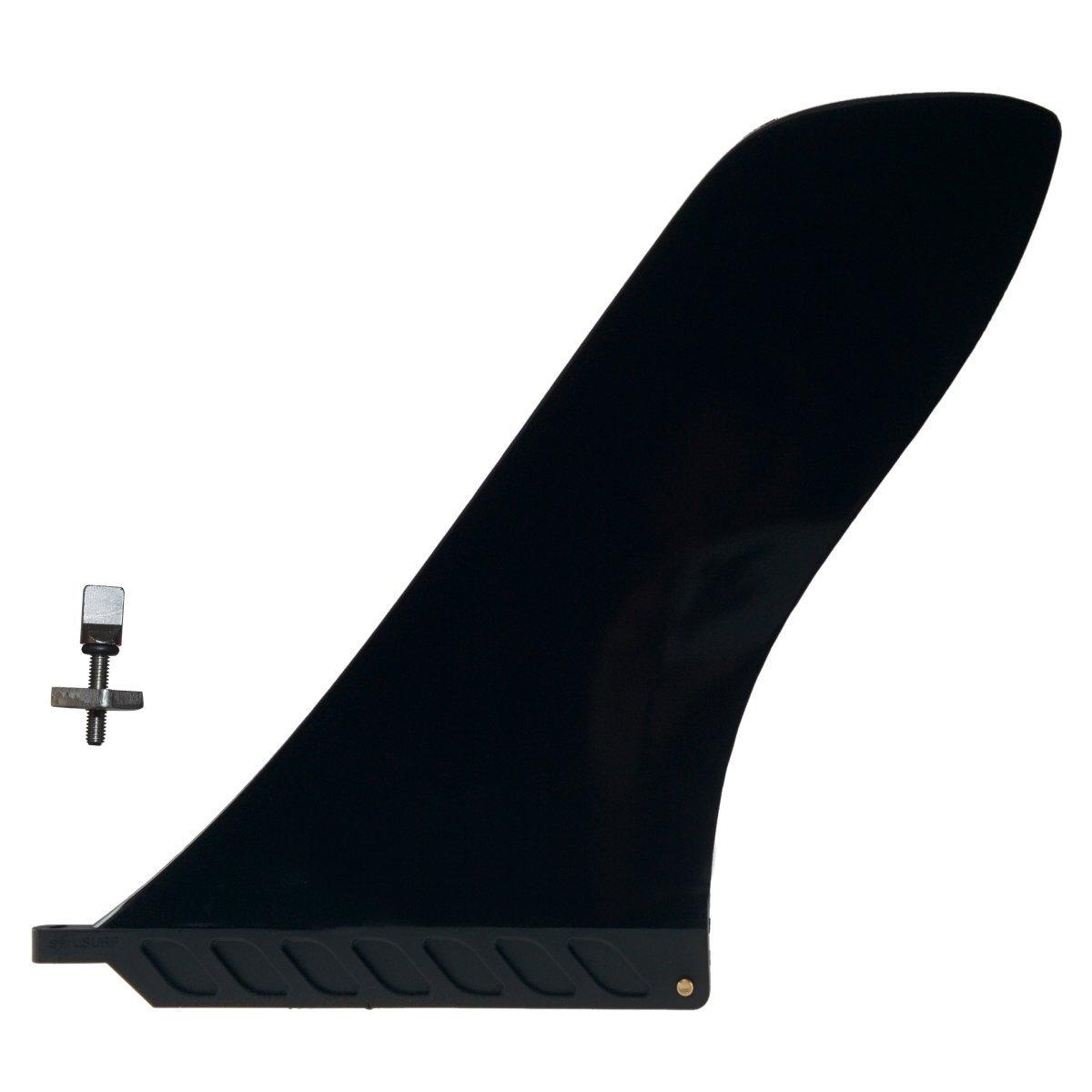 

saruSURF 9 Центральный плавник, 23см Жесткий плавник для лонгбордов, паддлбордов, SUP-ов, AirSUP-ов и гоночных досок, с винтами