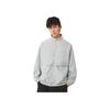 Li Ning Fitness Series Solid Color Zip-Up Stand Collar Comfortable Breathable Sports Jacket Men Jacket Mist-Gray AJDU003-3