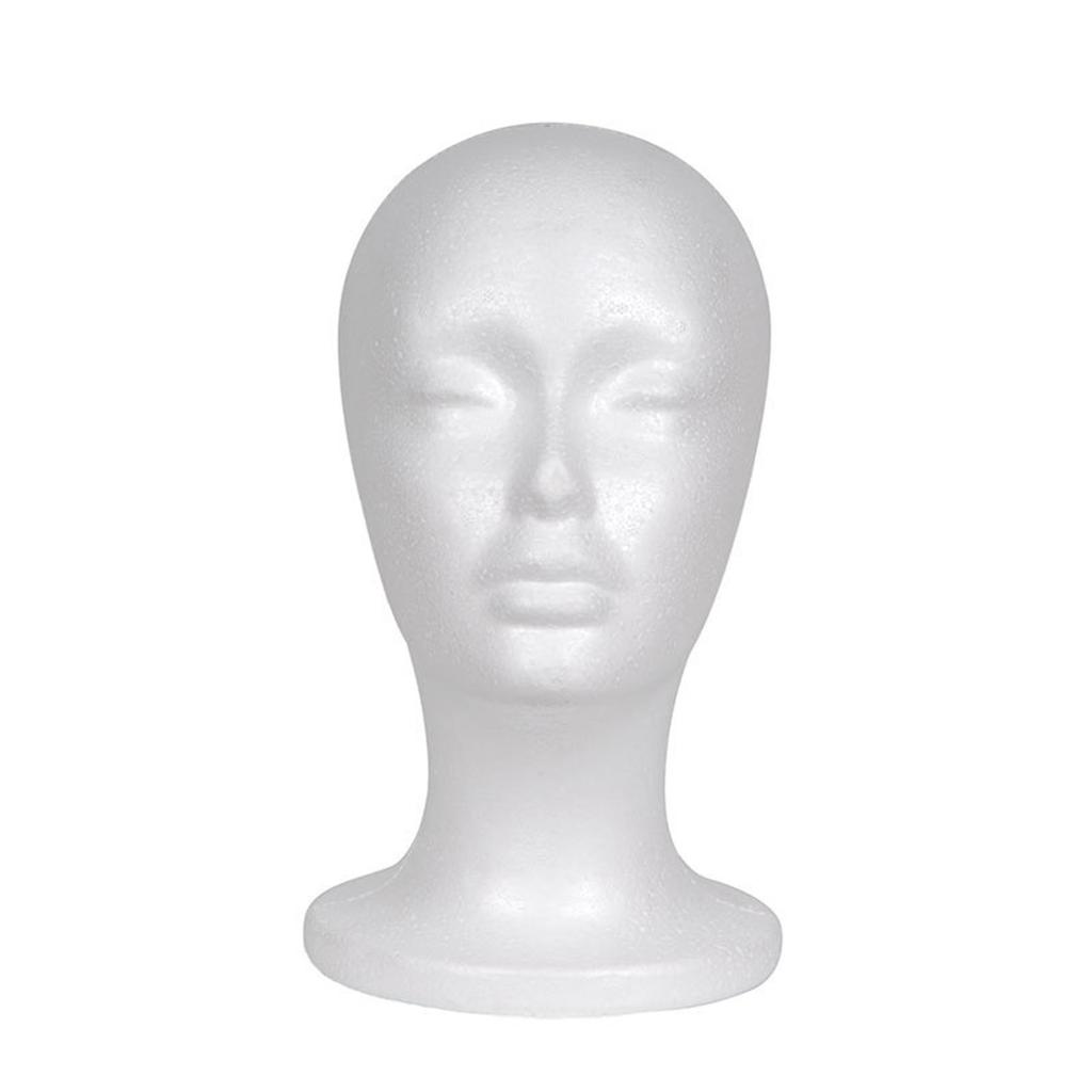 Mannequin Female  Neck Head Model Hair Hat Wig Glasses Stand Display
