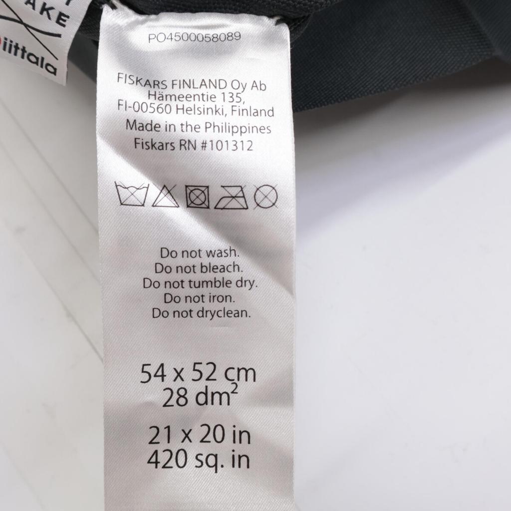 ISSEY MIYAKE xiittala Iittala [Good Condition] PO4500058089 Folding Pleated Tote Bag Charcoal grayUsed