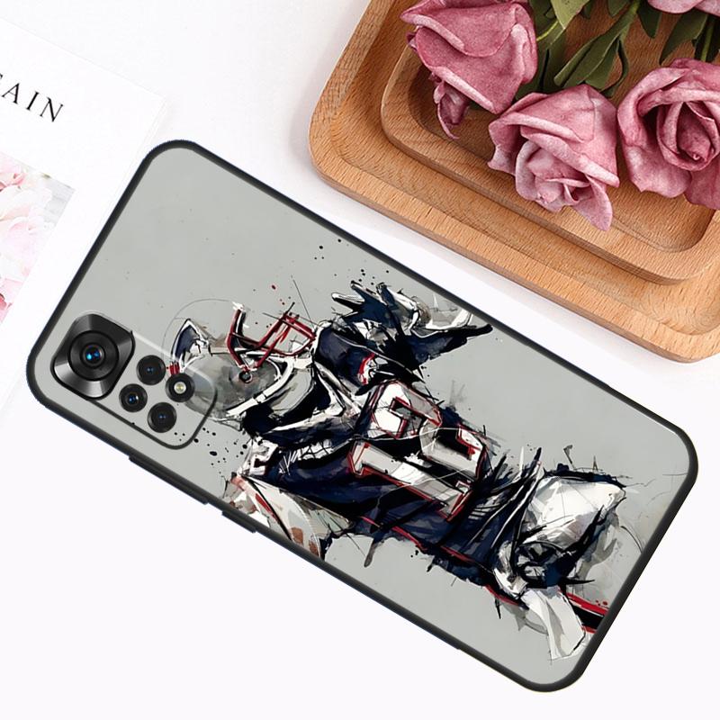 American Football Case For Xiaomi Redmi Note 13 Pro 14 12 11 9 10 9S 10S 11S 12S Redmi 12C 13C 14C 10C Cover