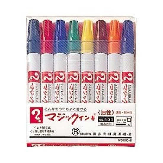 

use Teranishi Chemical Industry Magic Ink for fine writing 8 color set (Commercial set) [×10 sets]