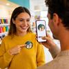 Digital Badge Pin Magnetic Touch Screen Photo Display Decor 1.7-Inch Smart Digital Badge for Nurse Employee Business Service