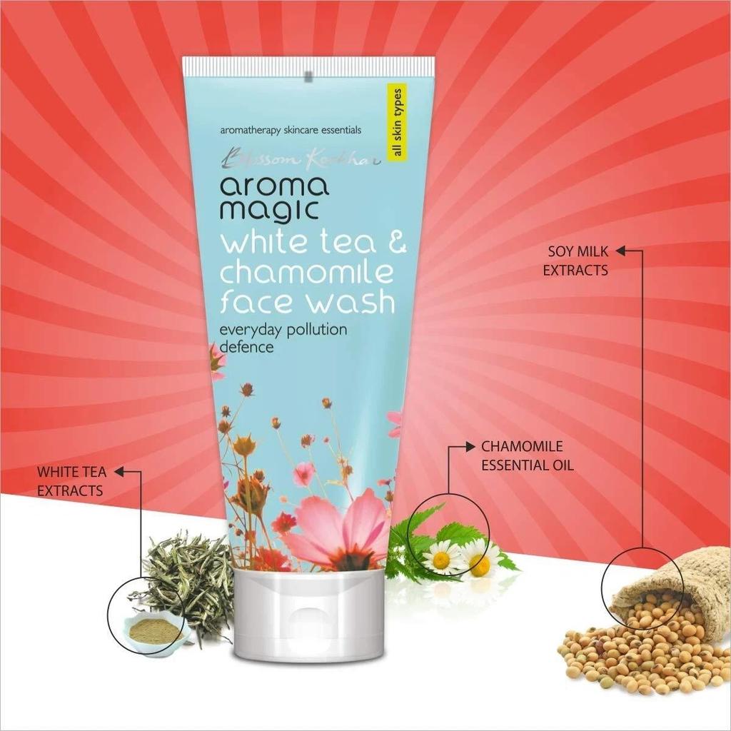 Aroma Magic White Tea And Chamomile Face Wash 100ml