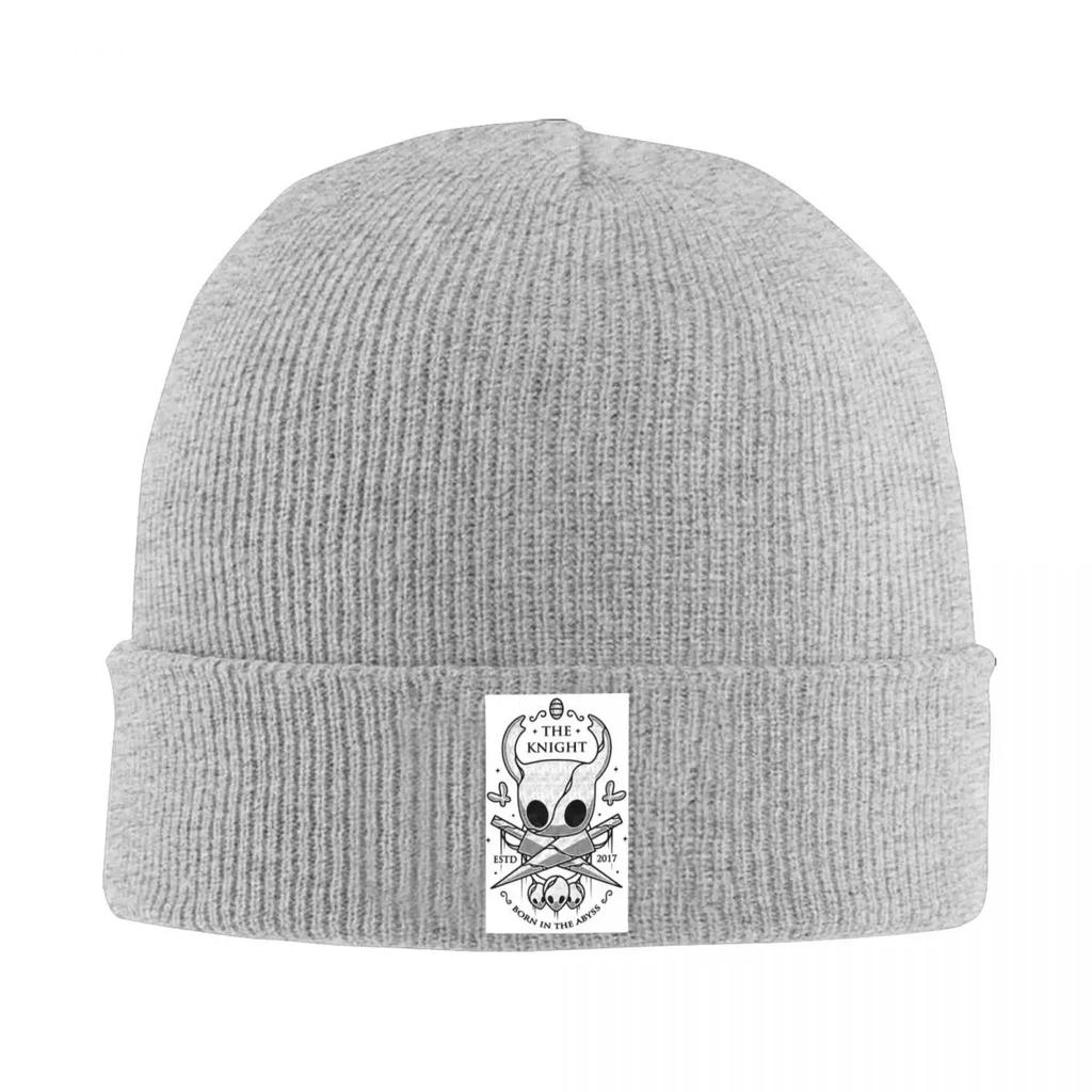The Hollow Skull Video Game Warm Knitted Cap Fashion Bonnet Hat Autumn Winter Outdoor Beanies Hats for Unisex Adult