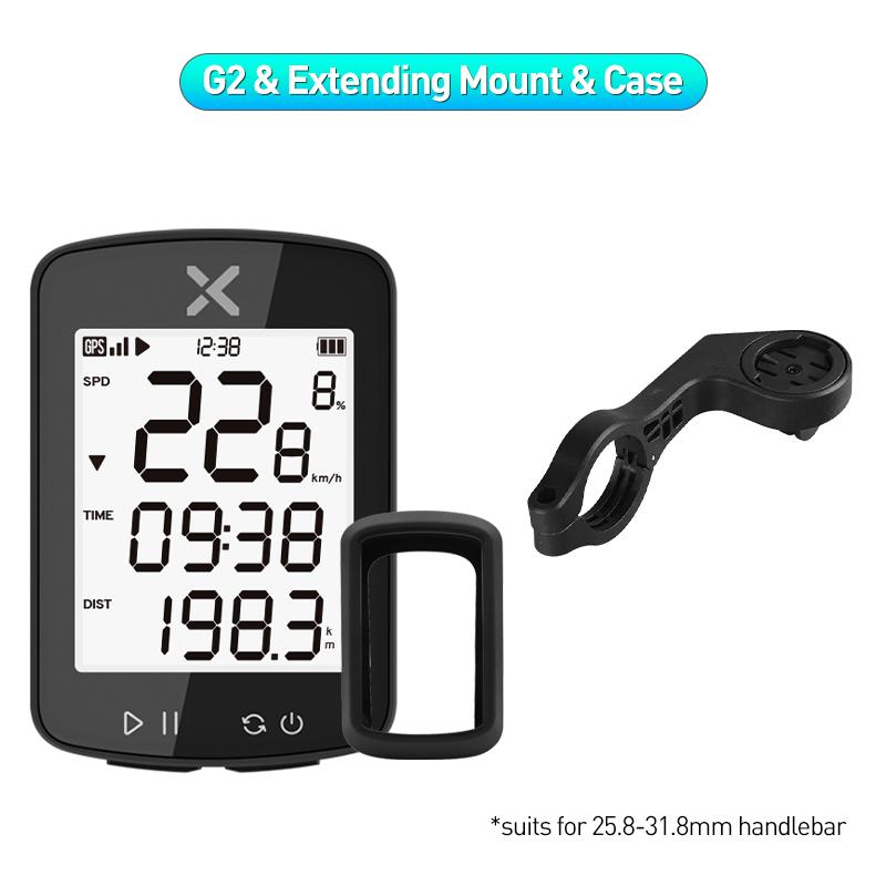 XOSS G2 GPS Bike Computer Smart Wireless IPX7 Waterproof Type-C Cycle Speedometer Odometer Cycling Computer Bicycle Stopwatch