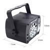 8 Holes Party Lights UV DJ Disco Lights Remote Control Rechargeable Laser Lights Flash Stage Lighting Effect LED Light for Club