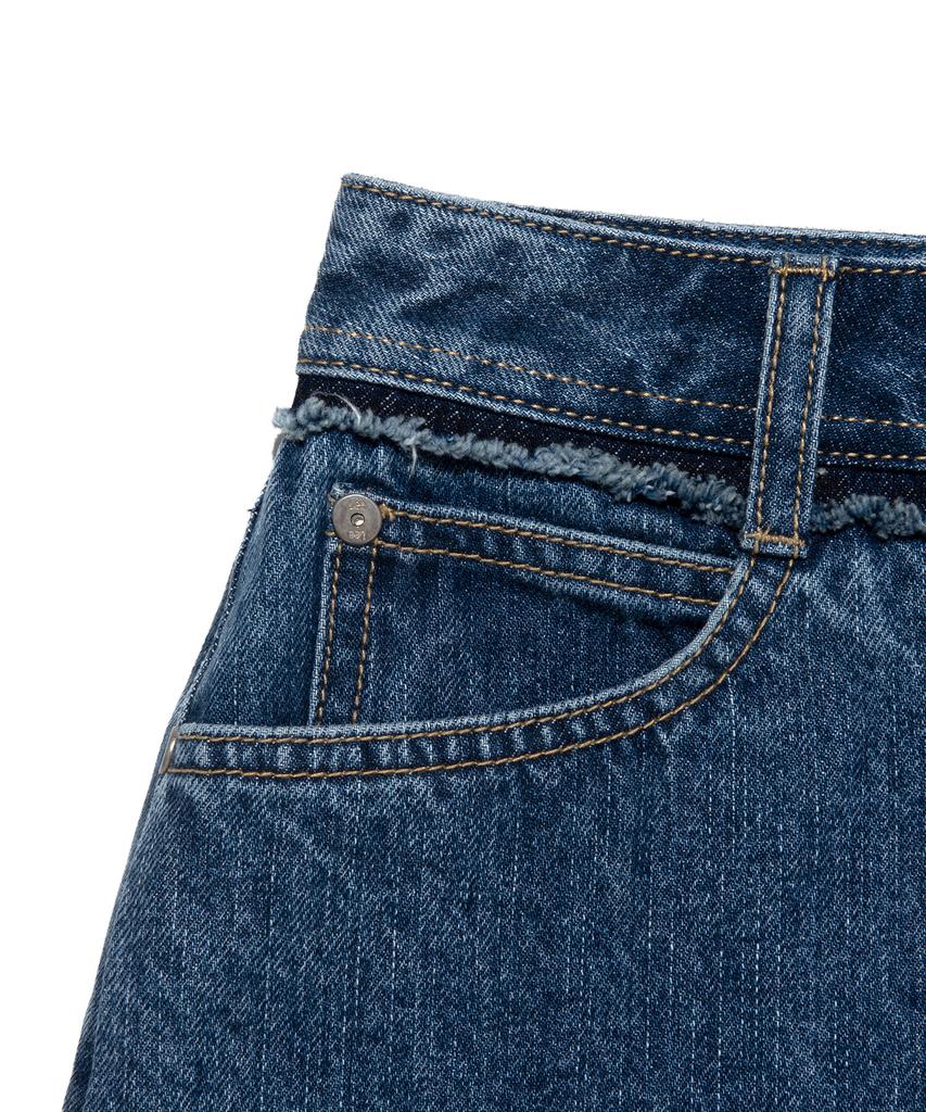 Lee Denim Mini Skirt Indigo Medium