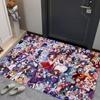 Classic T-Touhou P-Project Floor Mat INS Style Soft Bedroom Floor House Laundry Room Mat Anti-skid Household Carpets