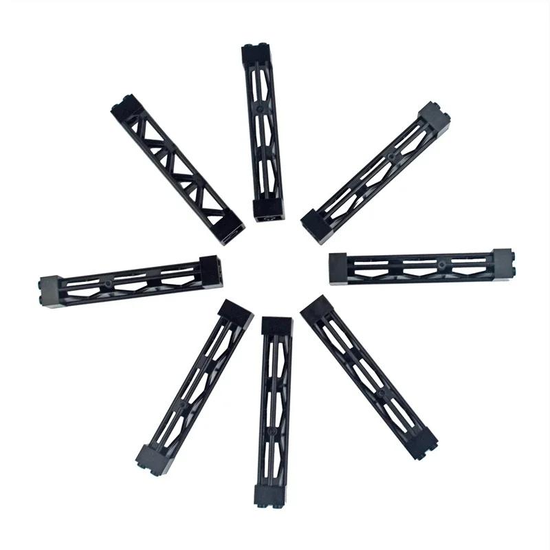 Building Blocks Imitating Steel Structure Suspension Bridge MOC 95347 Pillars DIY Assembly Railway Track Support Bracket