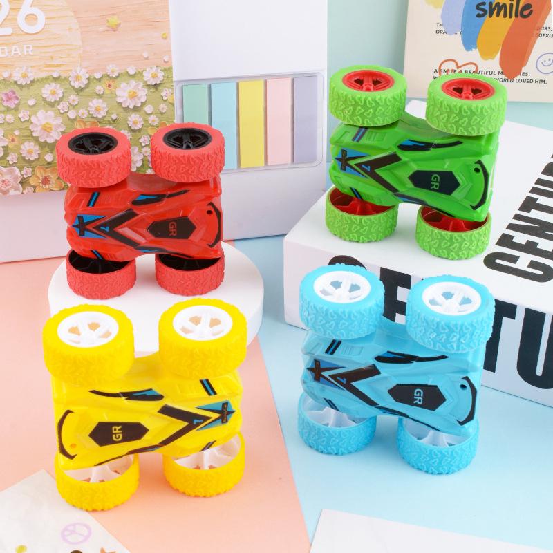 Children's Inertial Stunt Double-Sided Off-Road Toy Car