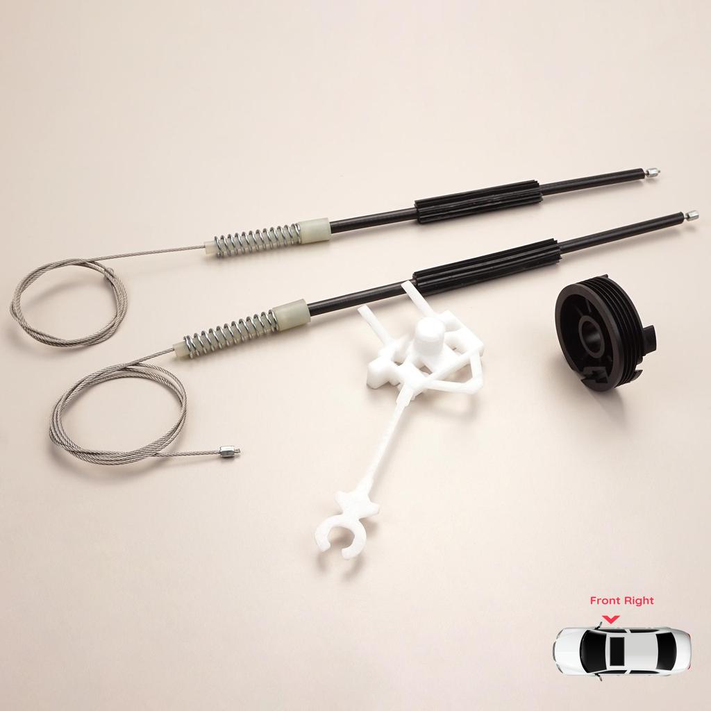 EWR263 Window Regulator Repair Kit Front Right Door for Fiat Doblo MK1 MPV Van 119 223 2001-2010 51718403