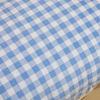 Stuffed Long Fish Pillow Cute Plaid Fish Cuddly Plush Toy Leg Pillow Back Support Headboard Cushion for Side Sleeping Sitting