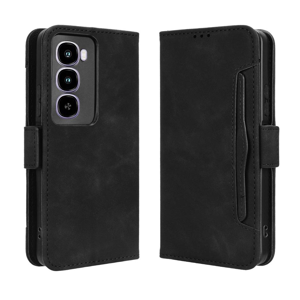 Flip Cover for Itel City 100 Leather Case [Flip Vintage Leather] Wallet Shockproof Durable Retro Phone Case